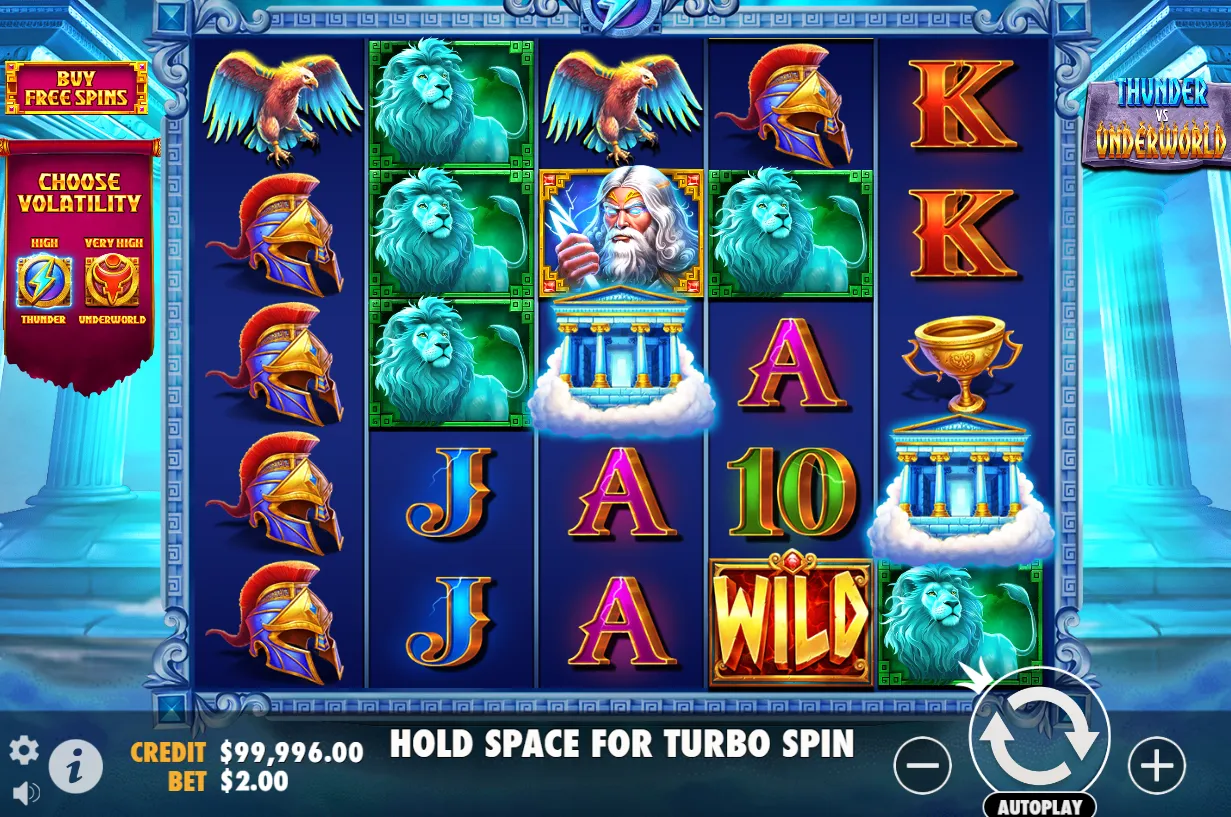 Thunder vs Underworld Slot